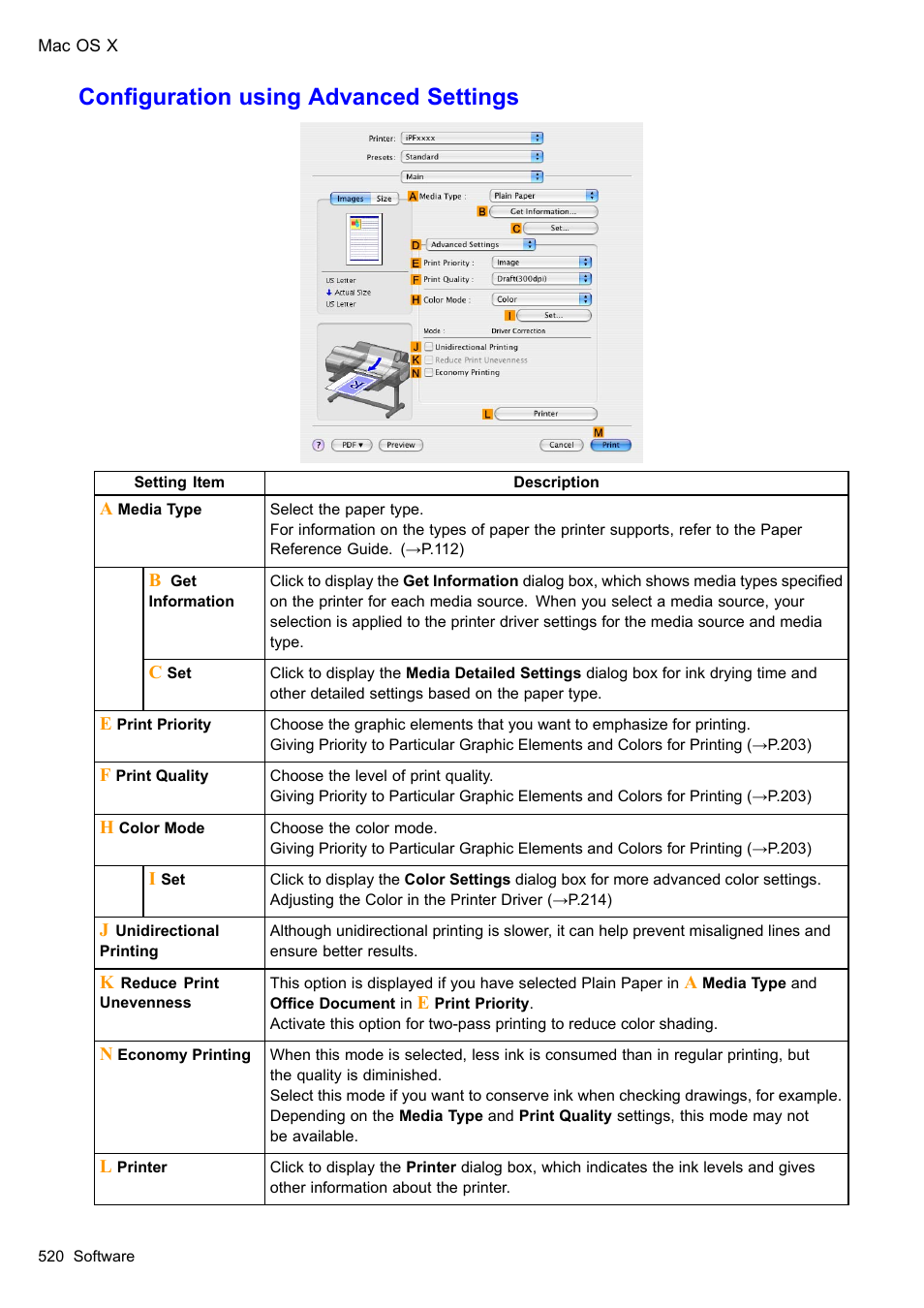 Conguration using advanced settings | Canon imagePROGRAF iPF610 User Manual | Page 534 / 746