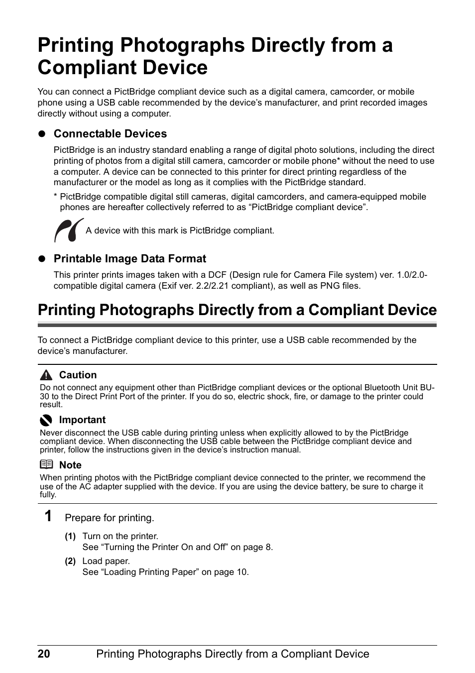 Canon PIXMA iP100 User Manual | Page 24 / 92