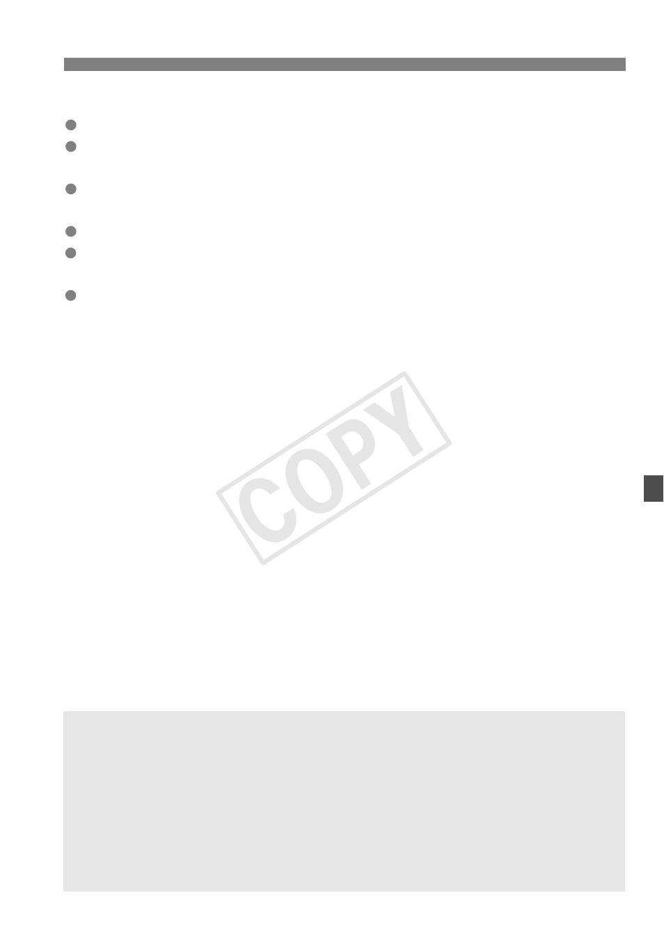 Cop y | Canon EOS Rebel SL1 18-55mm IS STM Lens Kit User Manual | Page 109 / 116