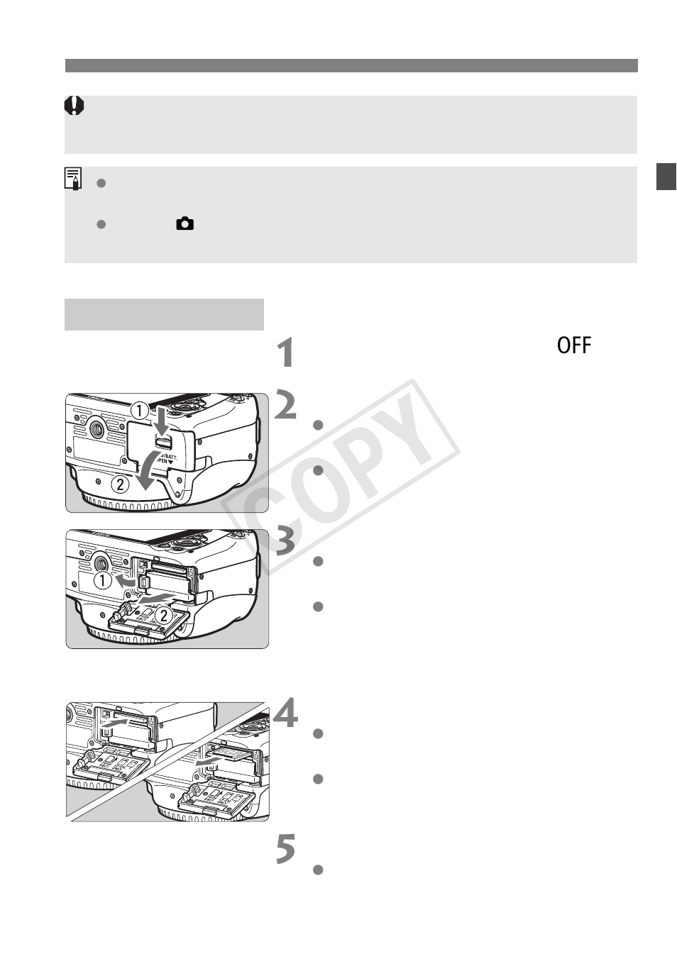 Cop y | Canon EOS Rebel SL1 18-55mm IS STM Lens Kit User Manual | Page 25 / 116