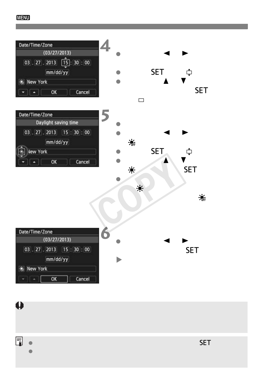 Cop y | Canon EOS Rebel SL1 18-55mm IS STM Lens Kit User Manual | Page 30 / 116