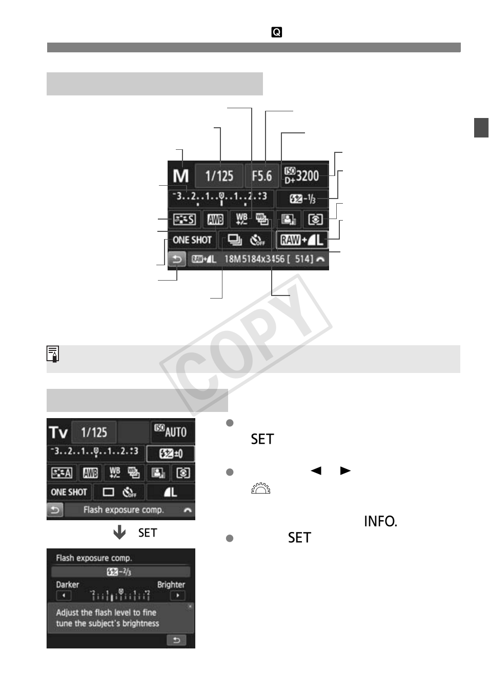 Cop y | Canon EOS Rebel SL1 18-55mm IS STM Lens Kit User Manual | Page 37 / 116