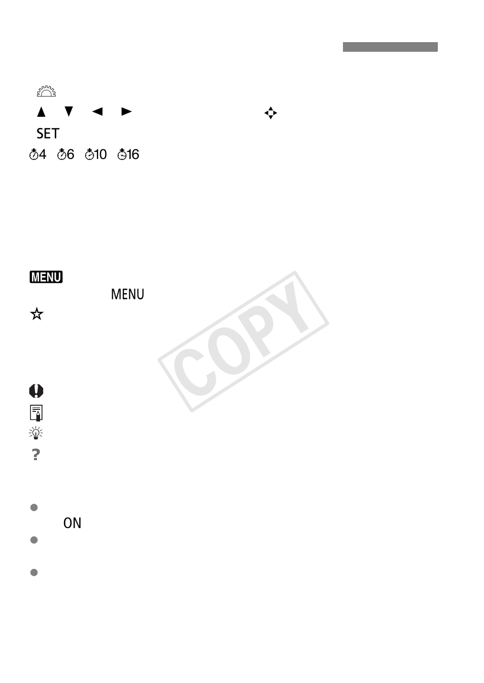 Cop y, Conventions used in this manual | Canon EOS Rebel SL1 18-55mm IS STM Lens Kit User Manual | Page 8 / 116