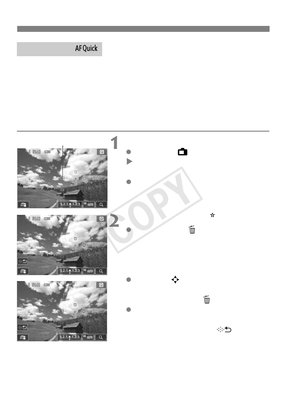 Cop y | Canon EOS Rebel SL1 18-55mm IS STM Lens Kit User Manual | Page 82 / 116