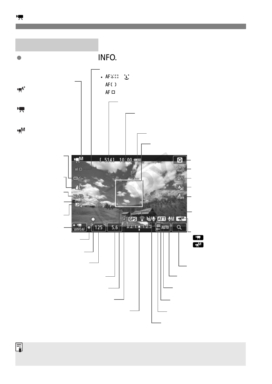 Cop y, Information display | Canon EOS Rebel SL1 18-55mm IS STM Lens Kit User Manual | Page 90 / 116