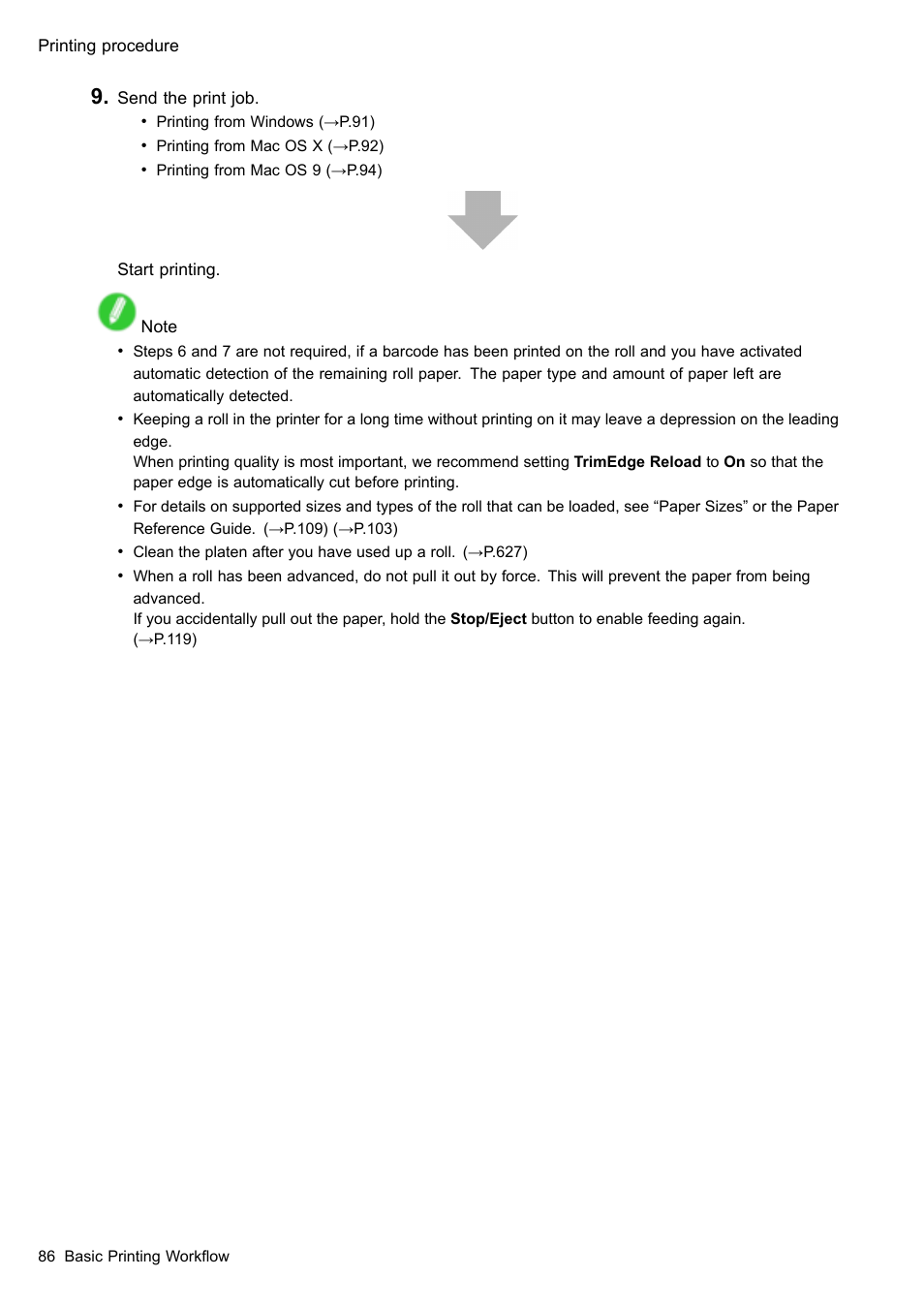 Canon imagePROGRAF iPF510 User Manual | Page 100 / 724