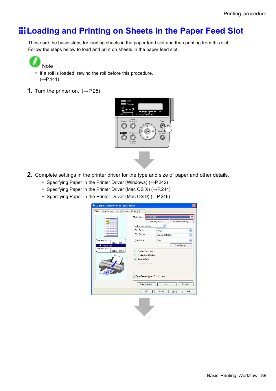 Canon imagePROGRAF iPF510 User Manual | Page 103 / 724