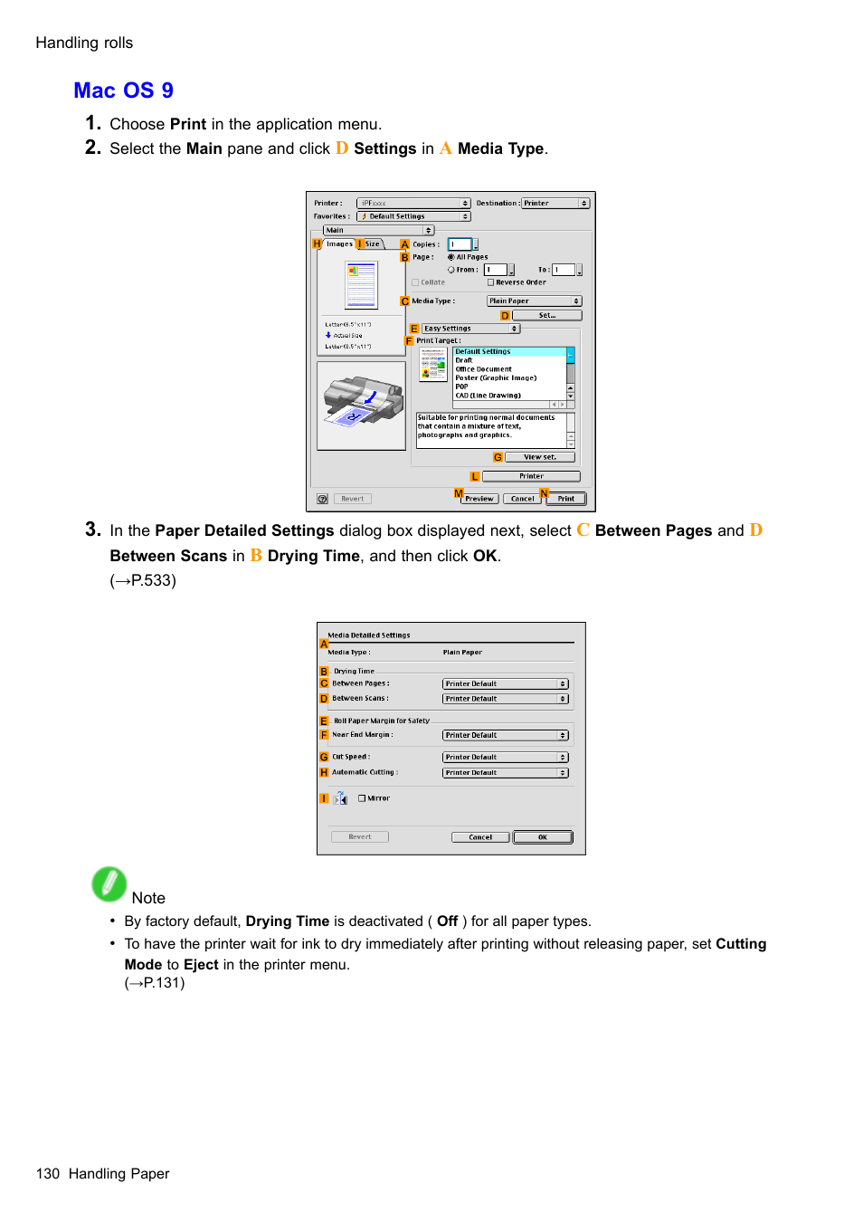 Mac os 9 | Canon imagePROGRAF iPF510 User Manual | Page 144 / 724