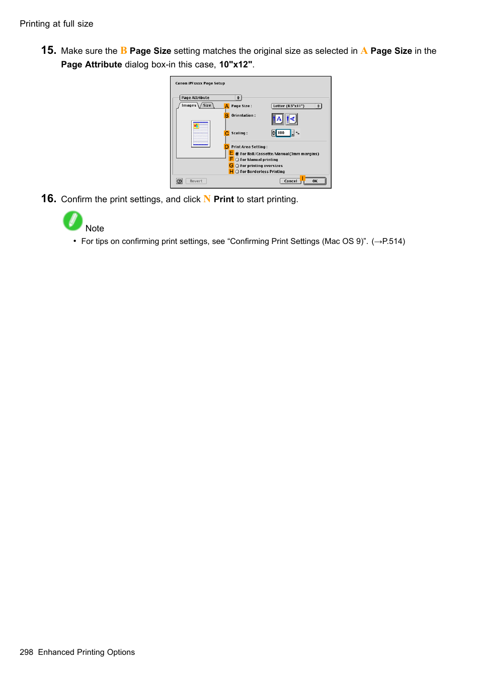 Canon imagePROGRAF iPF510 User Manual | Page 312 / 724