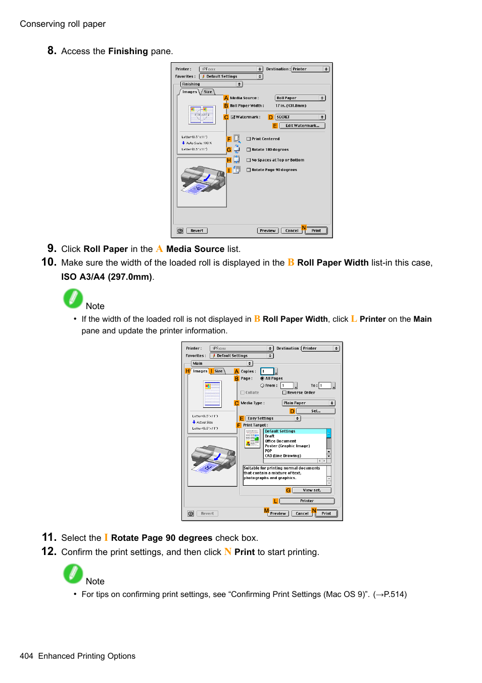 Canon imagePROGRAF iPF510 User Manual | Page 418 / 724