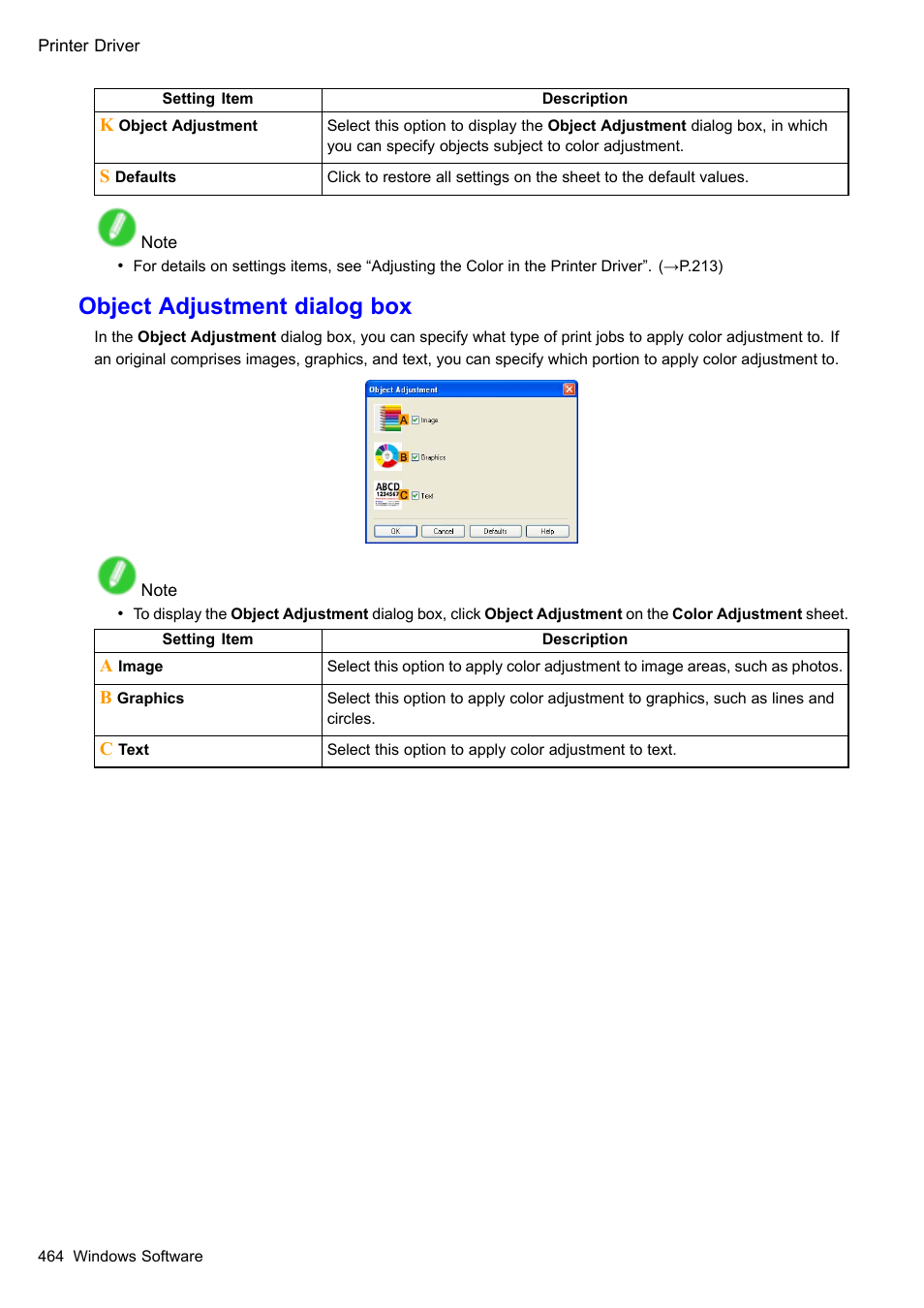 Object adjustment dialog box | Canon imagePROGRAF iPF510 User Manual | Page 478 / 724
