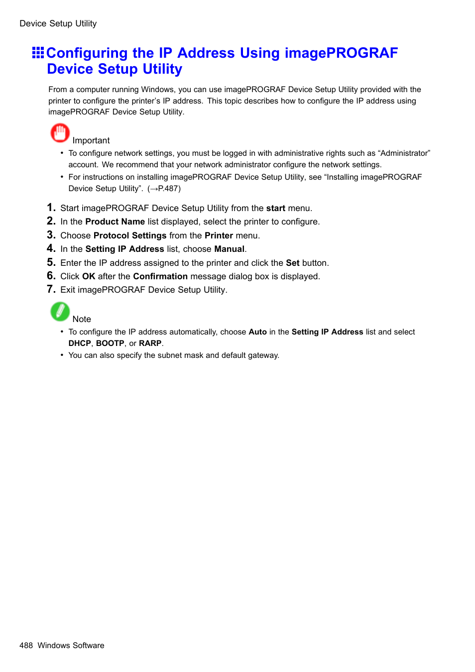 Canon imagePROGRAF iPF510 User Manual | Page 502 / 724
