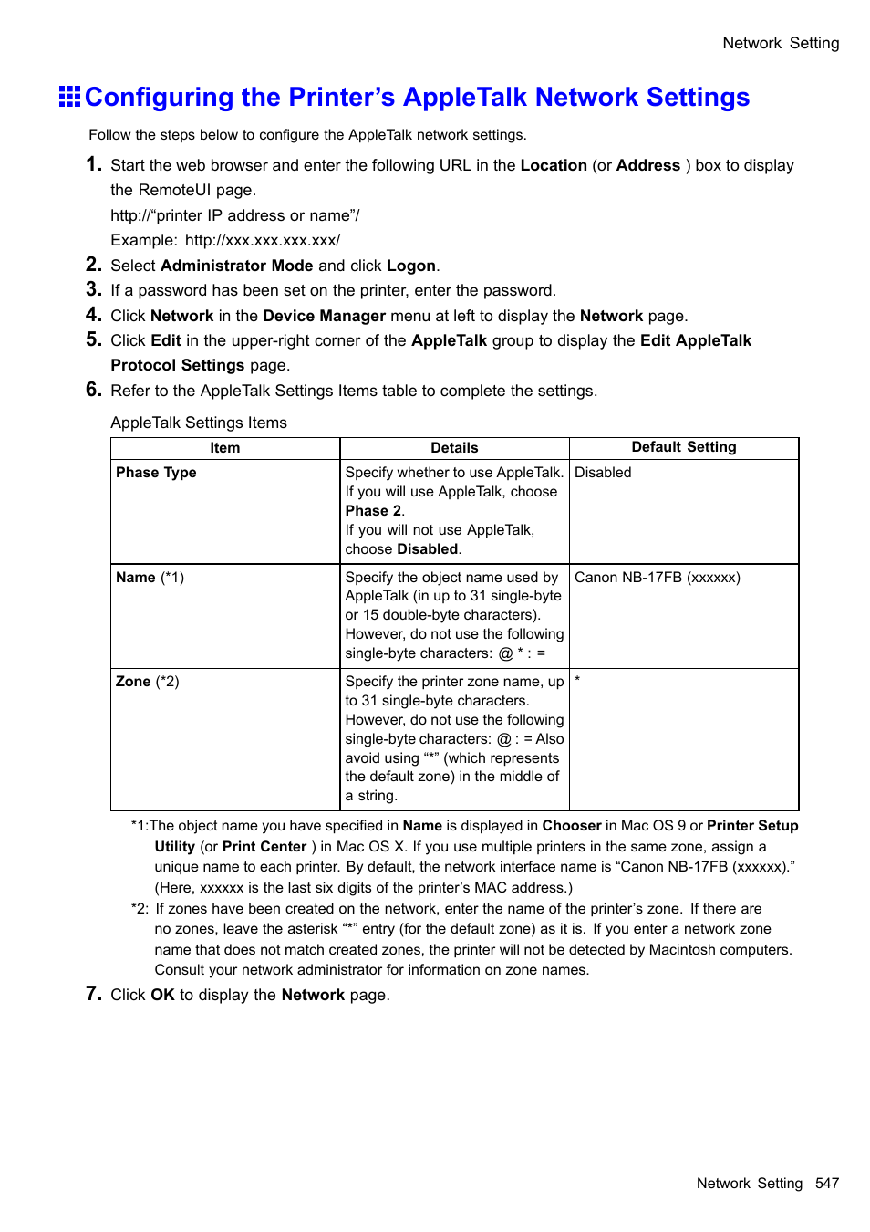 Canon imagePROGRAF iPF510 User Manual | Page 561 / 724