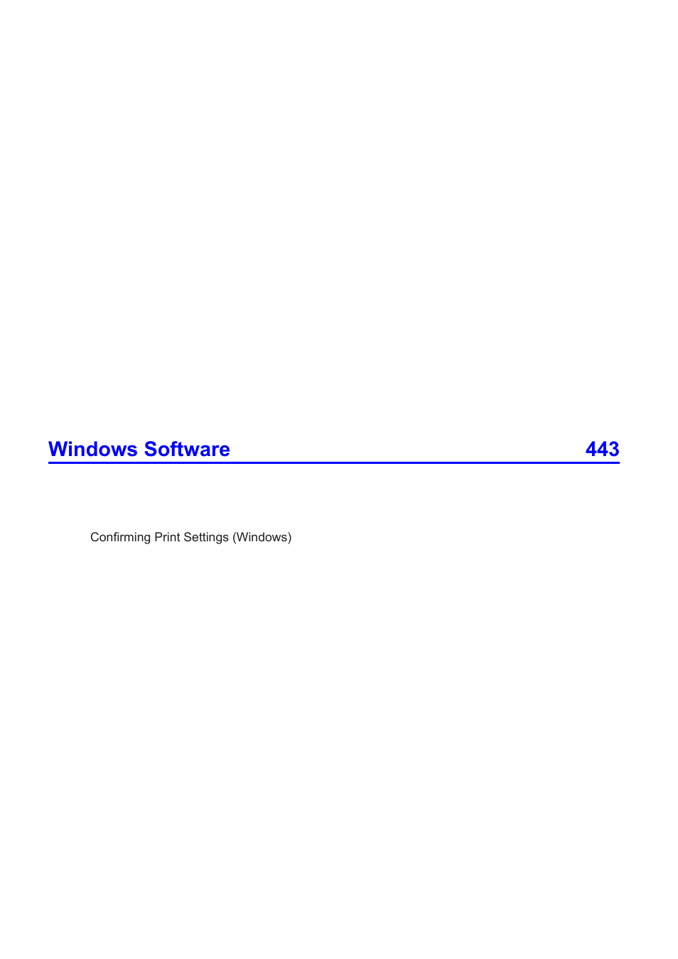 Windows software 443 | Canon imagePROGRAF iPF510 User Manual | Page 8 / 724