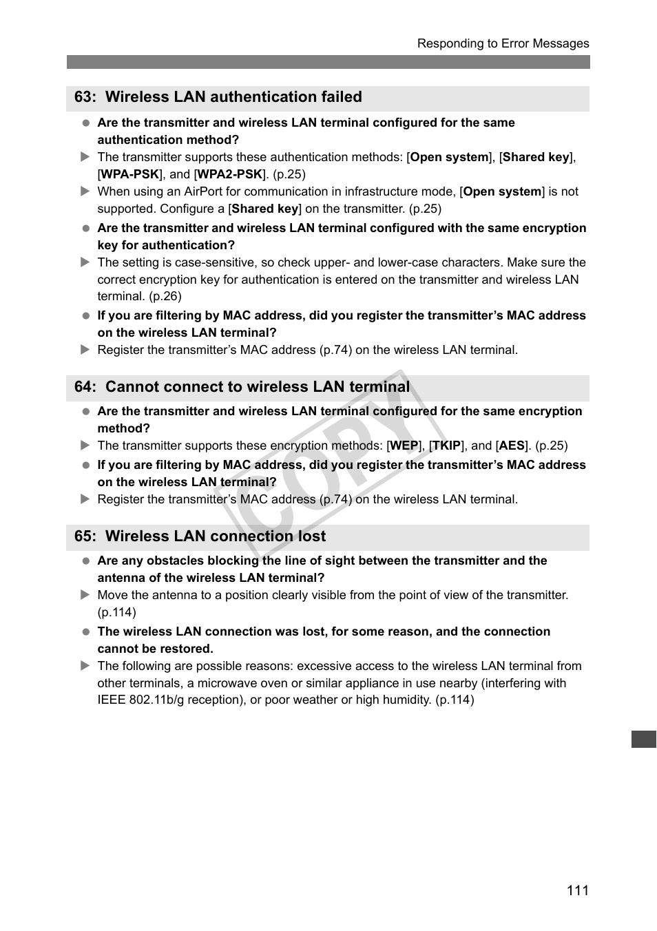 Cop y | Canon Wireless Transmitter WFT-E5A User Manual | Page 111 / 132