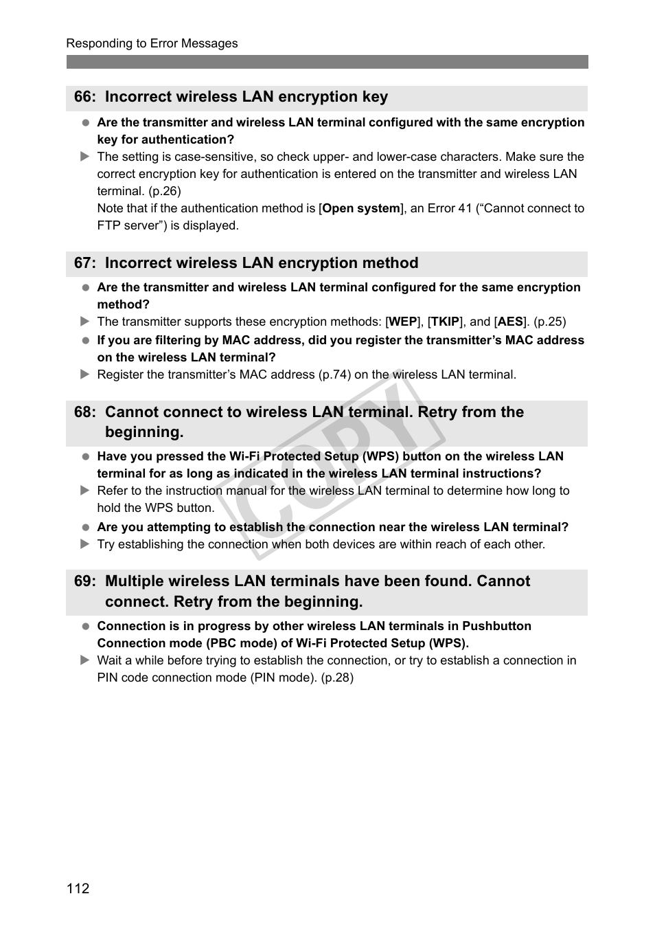 Cop y | Canon Wireless Transmitter WFT-E5A User Manual | Page 112 / 132