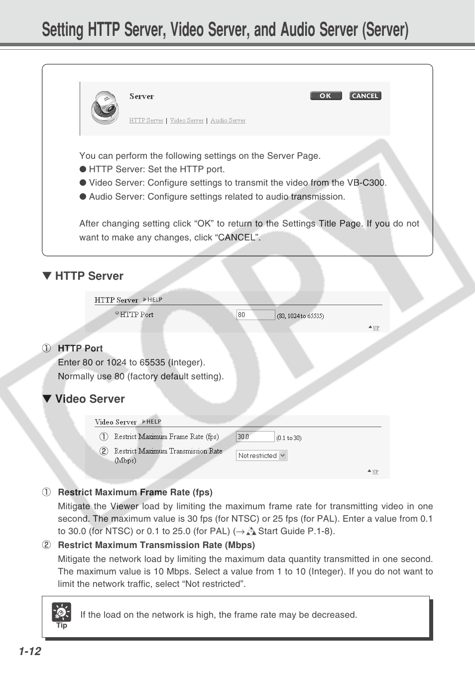 Canon VB-C300 User Manual | Page 18 / 95