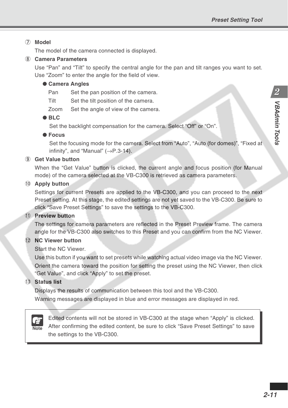 Canon VB-C300 User Manual | Page 37 / 95
