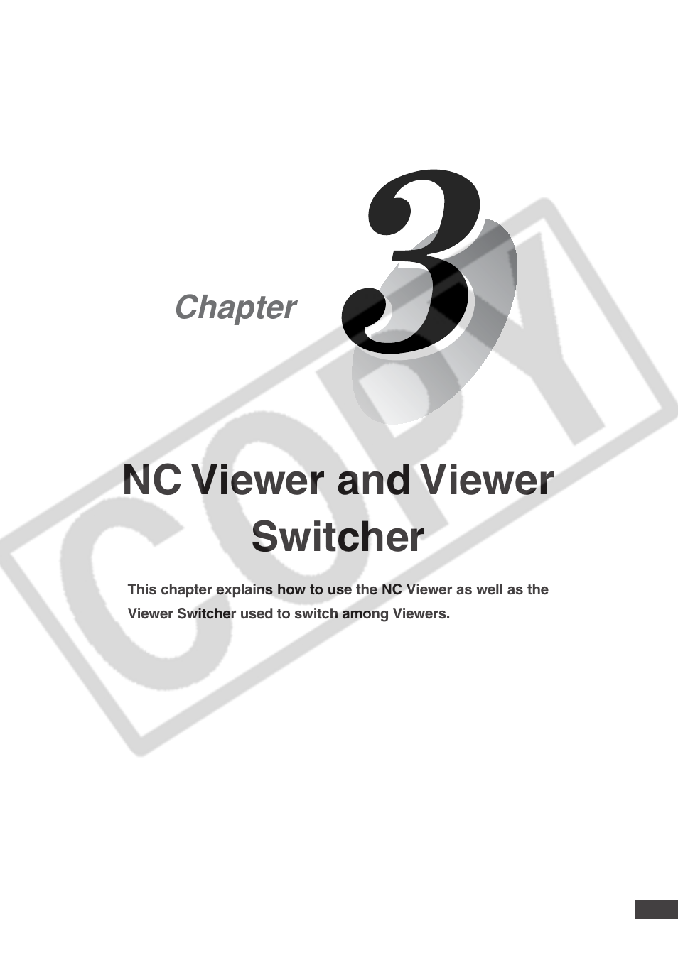 Nc viewer and viewer switcher, Chapter | Canon VB-C300 User Manual | Page 45 / 95