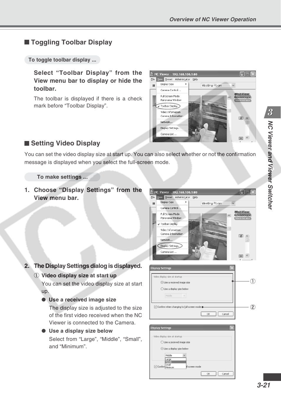 Canon VB-C300 User Manual | Page 65 / 95