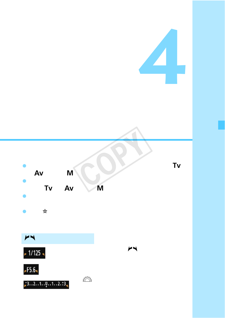 Advanced shooting, Cop y | Canon EOS Rebel T5 18-55 IS II Kit User Manual | Page 103 / 342