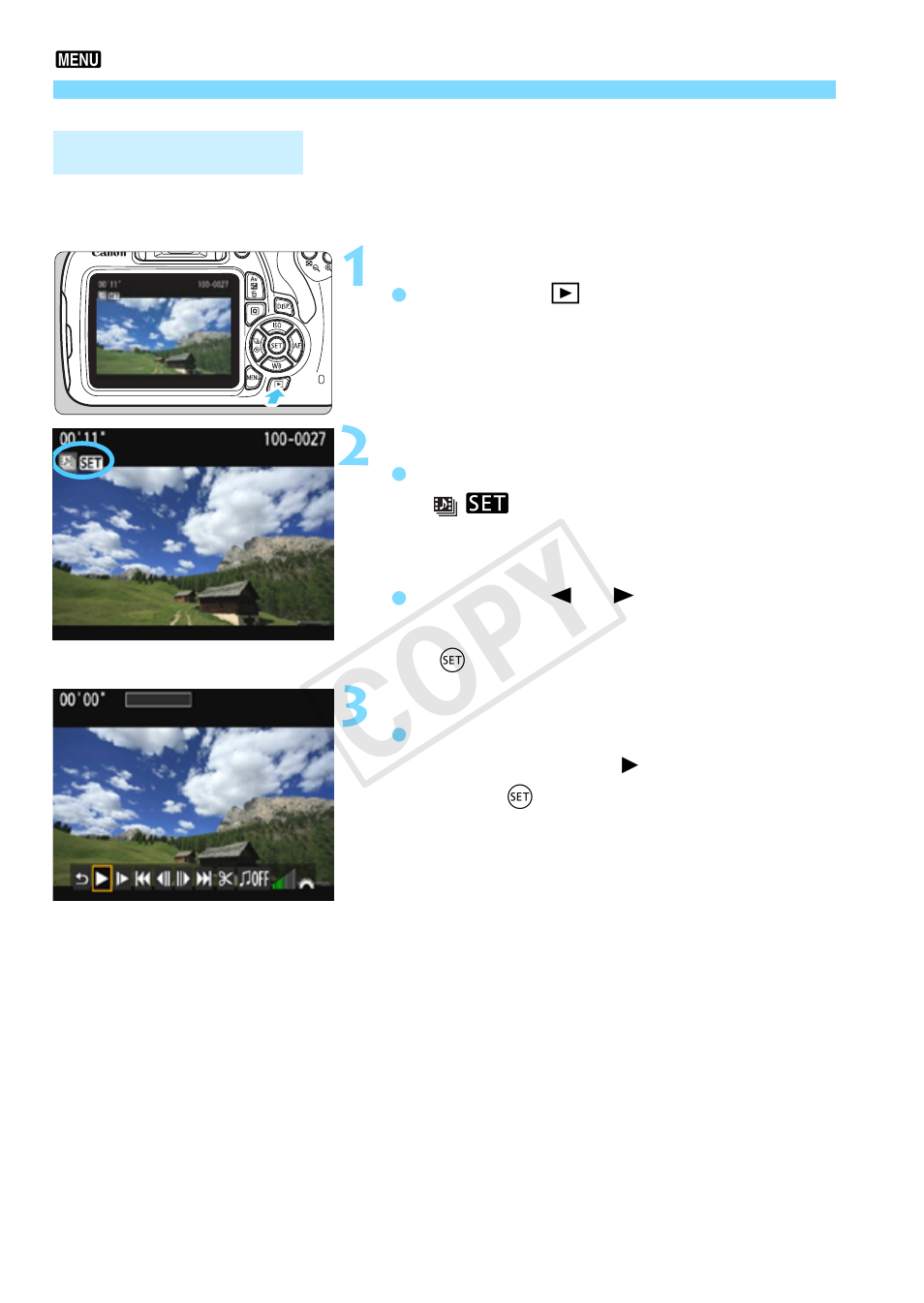 Cop y | Canon EOS Rebel T5 18-55 IS II Kit User Manual | Page 170 / 342