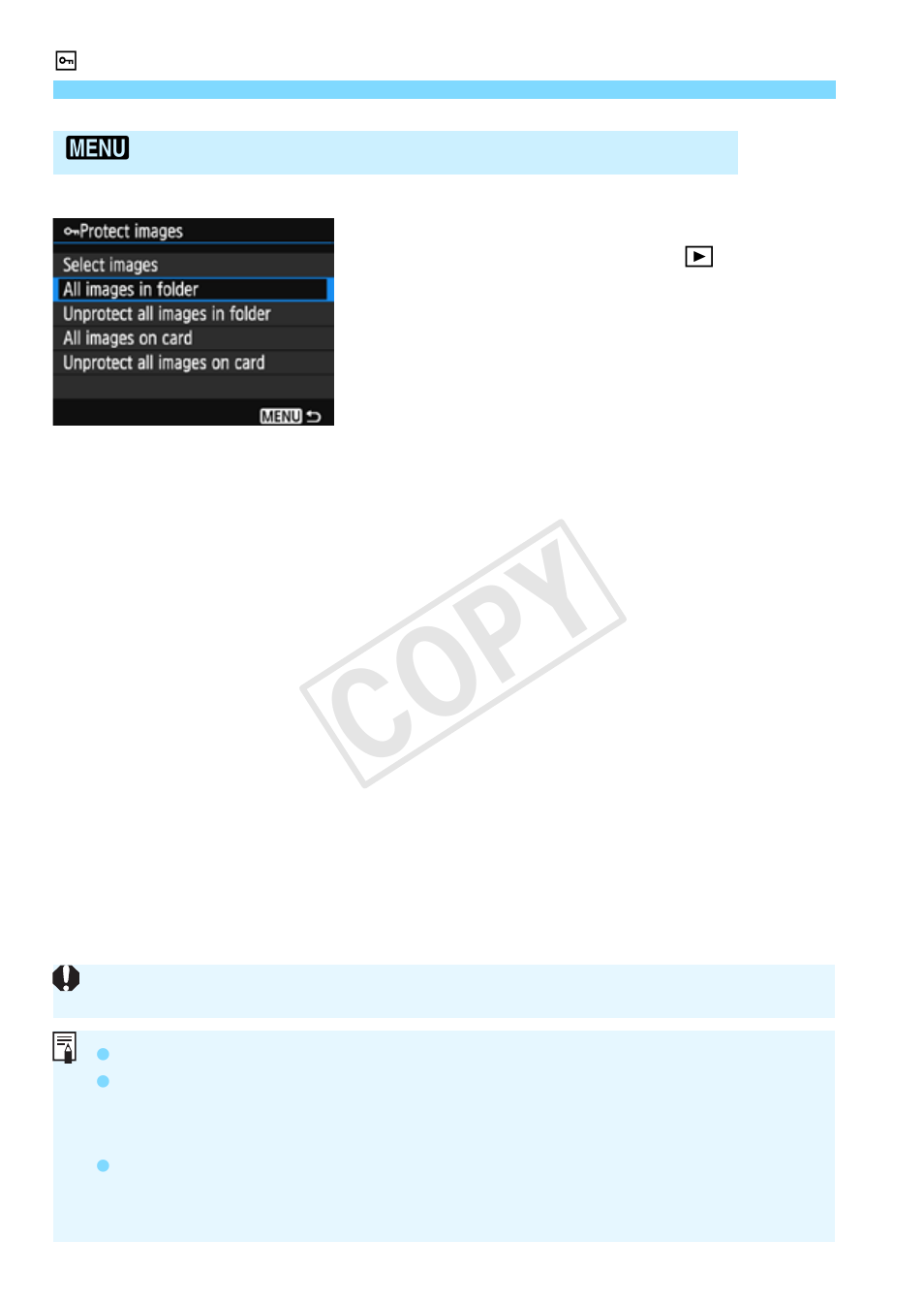 Cop y | Canon EOS Rebel T5 18-55 IS II Kit User Manual | Page 226 / 342