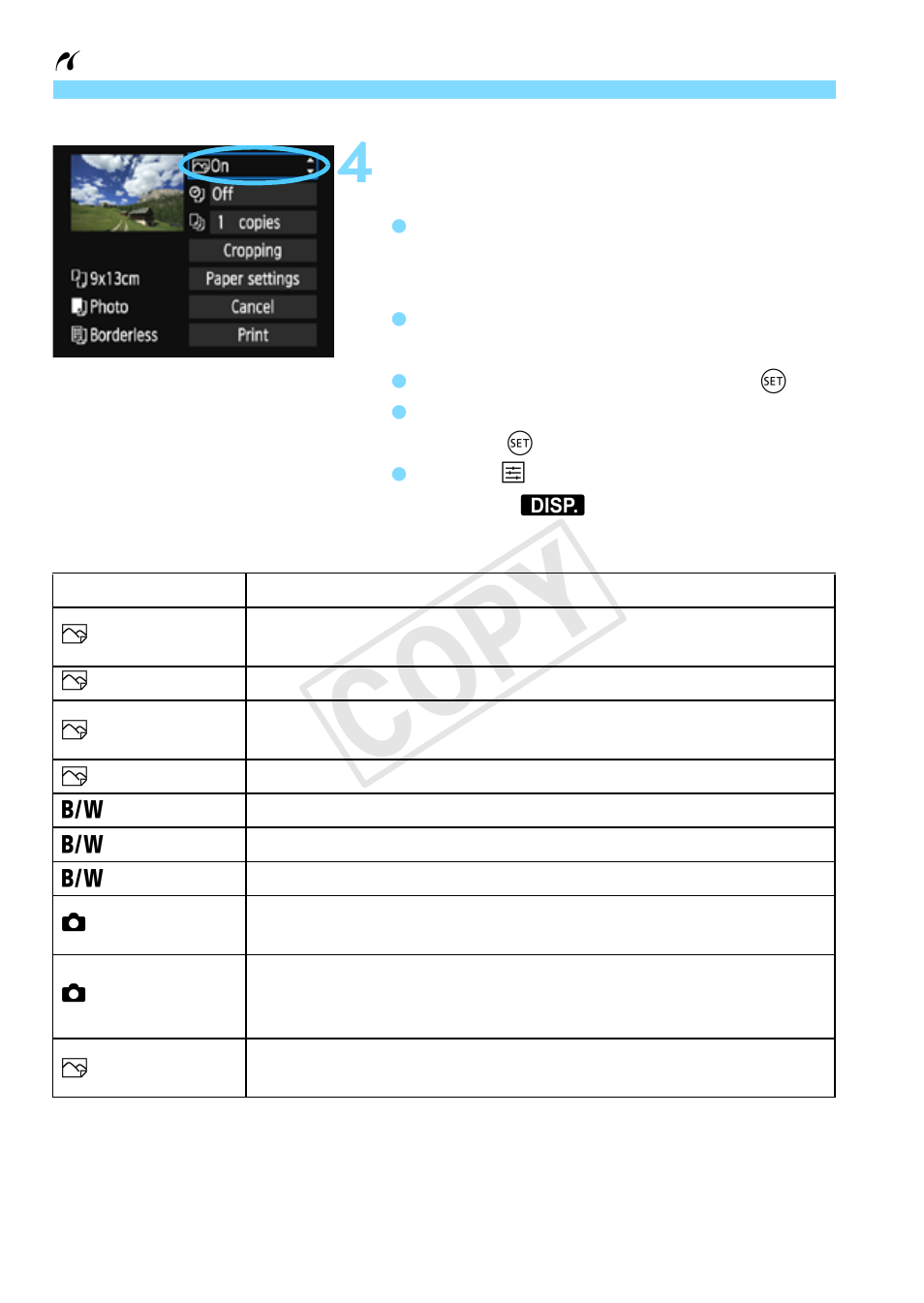 Cop y | Canon EOS Rebel T5 18-55 IS II Kit User Manual | Page 244 / 342