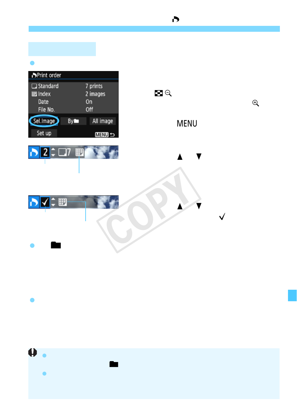 Cop y | Canon EOS Rebel T5 18-55 IS II Kit User Manual | Page 251 / 342
