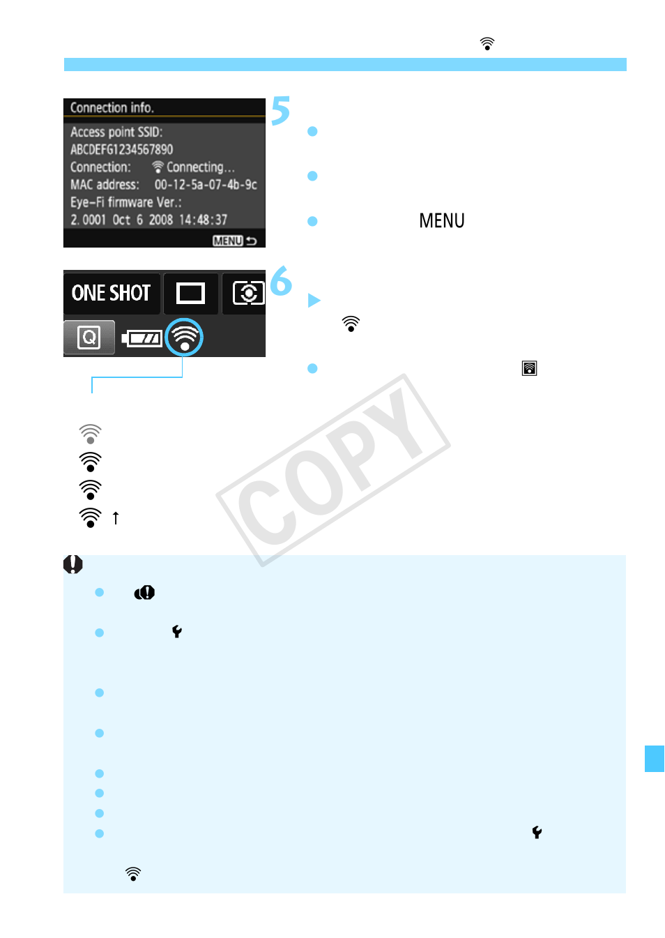 Cop y | Canon EOS Rebel T5 18-55 IS II Kit User Manual | Page 273 / 342