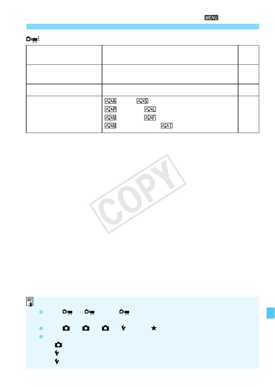 Cop y | Canon EOS Rebel T5 18-55 IS II Kit User Manual | Page 283 / 342