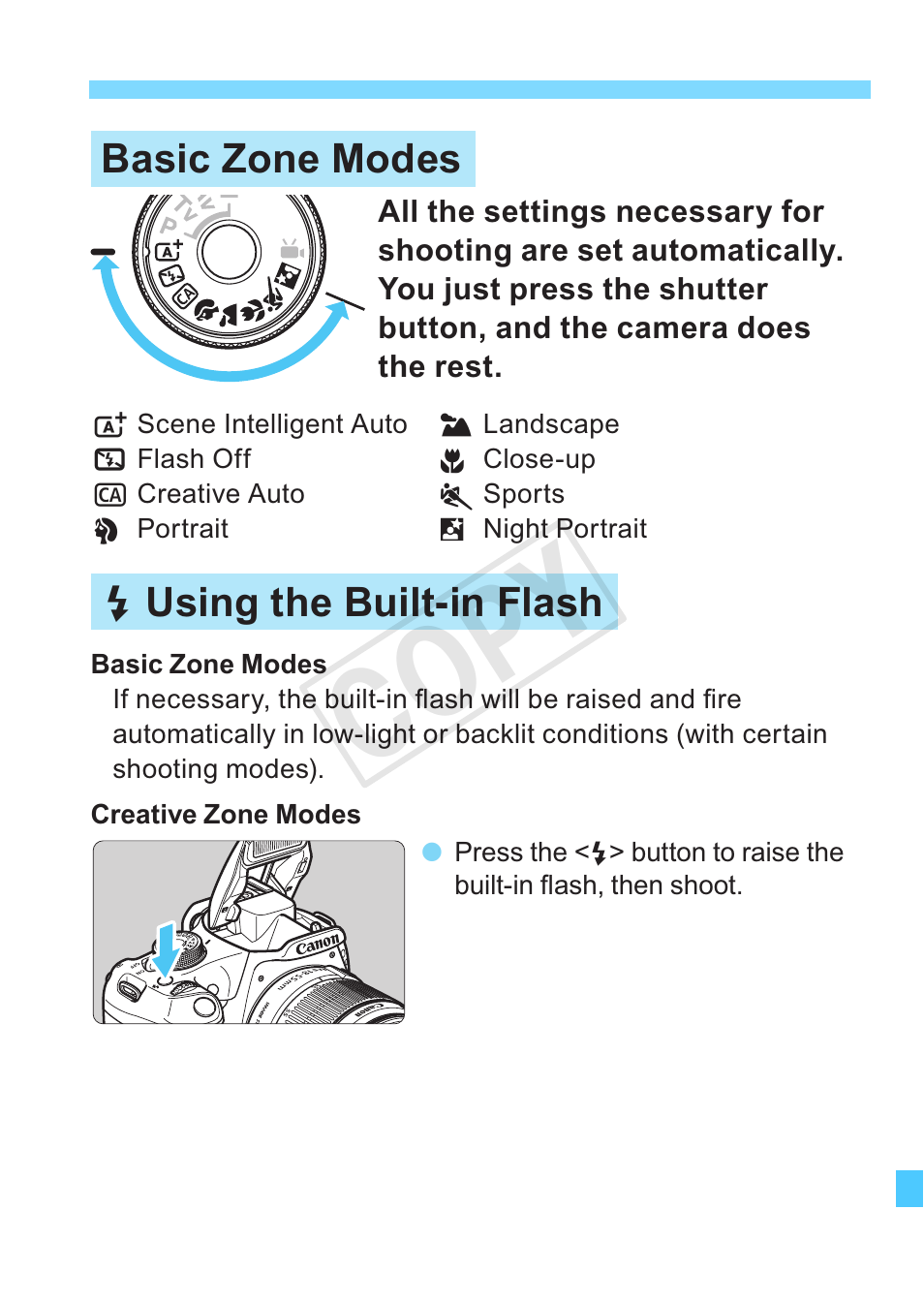 P.329, Cop y | Canon EOS Rebel T5 18-55 IS II Kit User Manual | Page 329 / 342