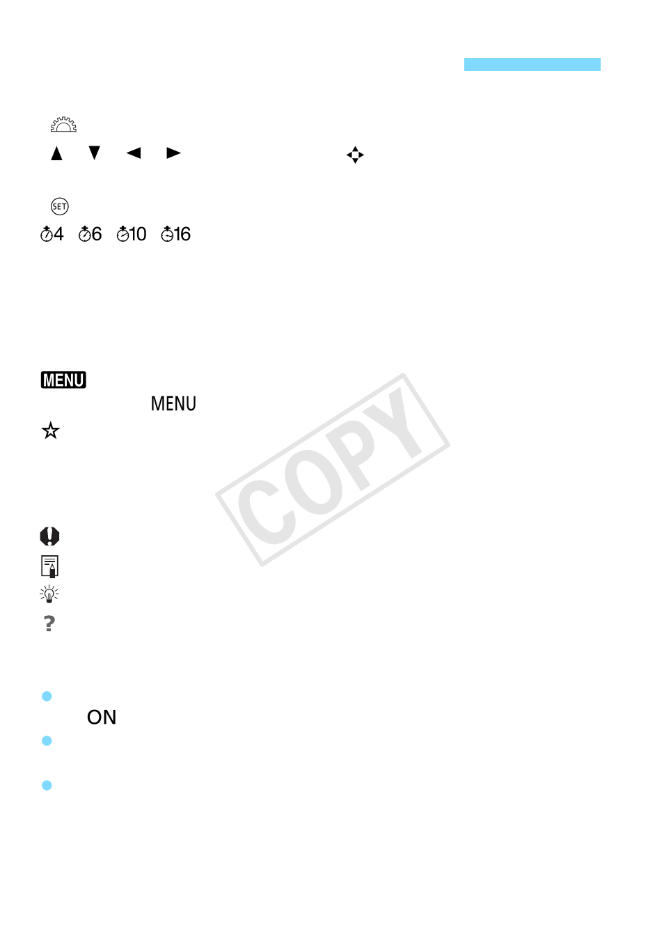 Conventions used in this manual, Cop y | Canon EOS Rebel T5 18-55 IS II Kit User Manual | Page 8 / 342