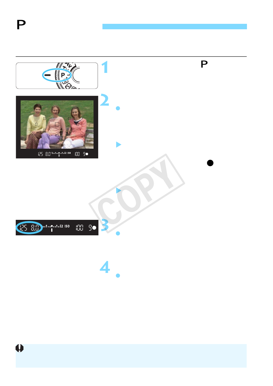 Program ae, D: program ae, P.82) | Cop y | Canon EOS Rebel T5 18-55 IS II Kit User Manual | Page 82 / 342