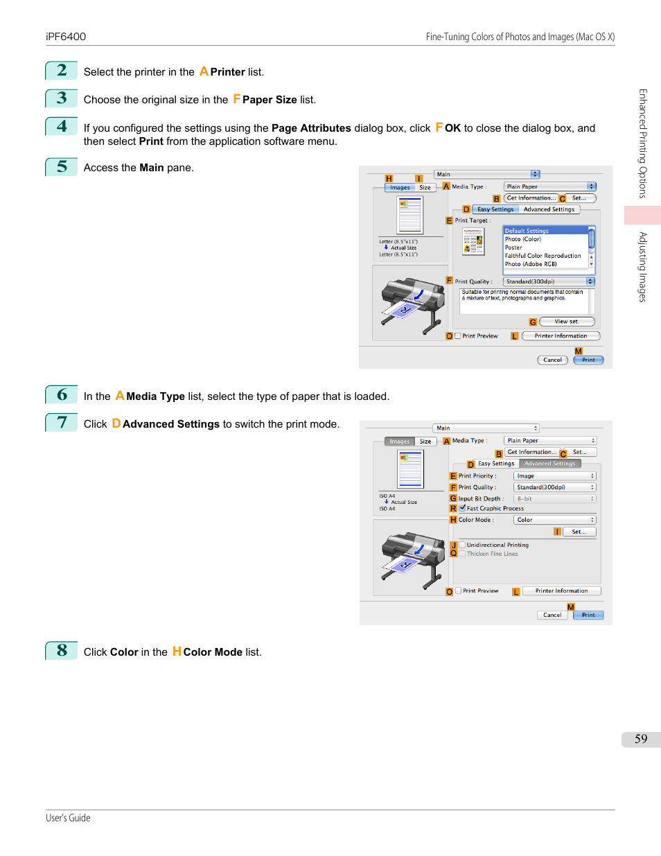 Canon imagePROGRAF iPF6400 User Manual | Page 59 / 966