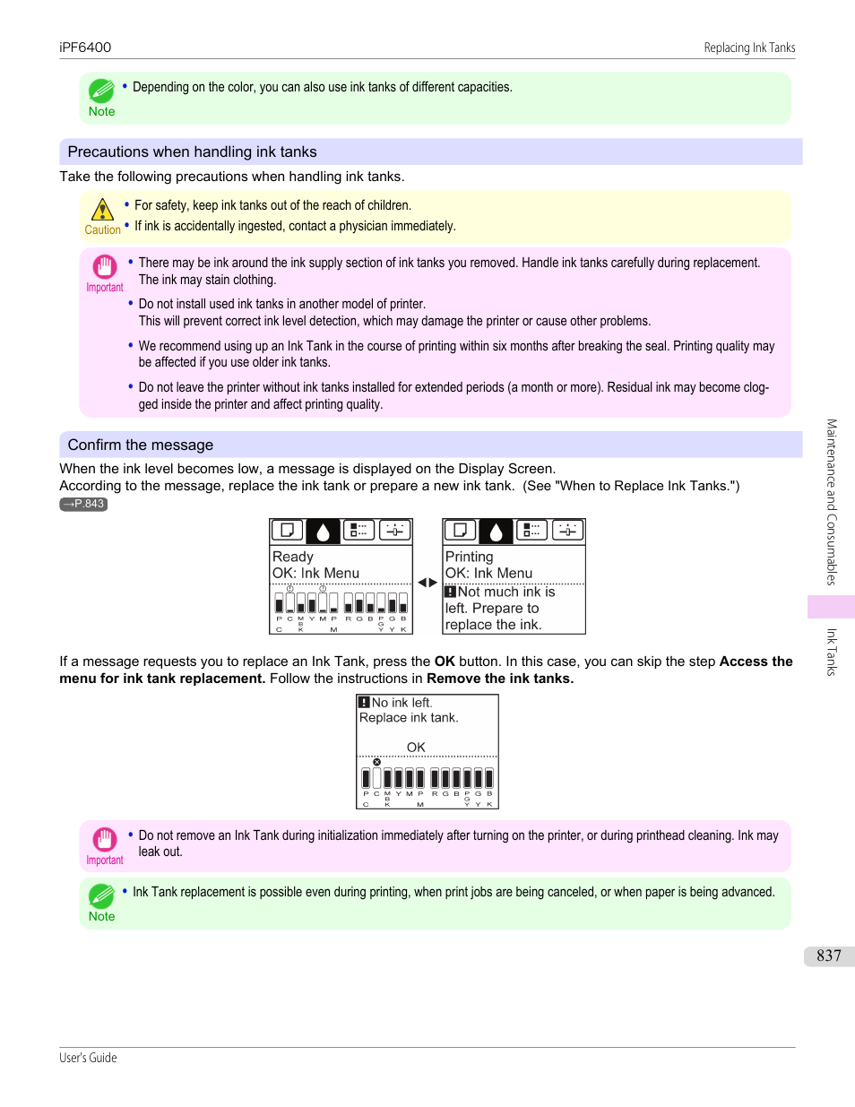 Canon imagePROGRAF iPF6400 User Manual | Page 837 / 966