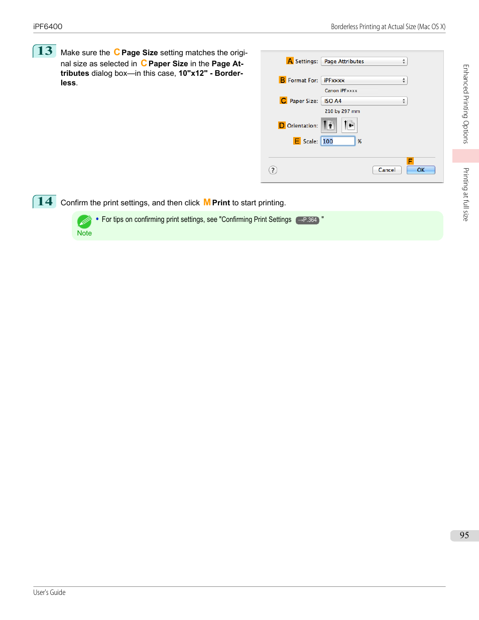 Canon imagePROGRAF iPF6400 User Manual | Page 95 / 966
