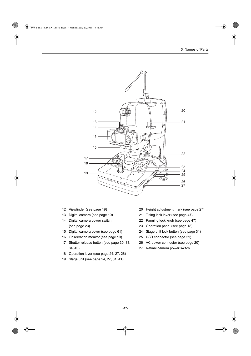 Canon CX-1 User Manual | Page 17 / 76