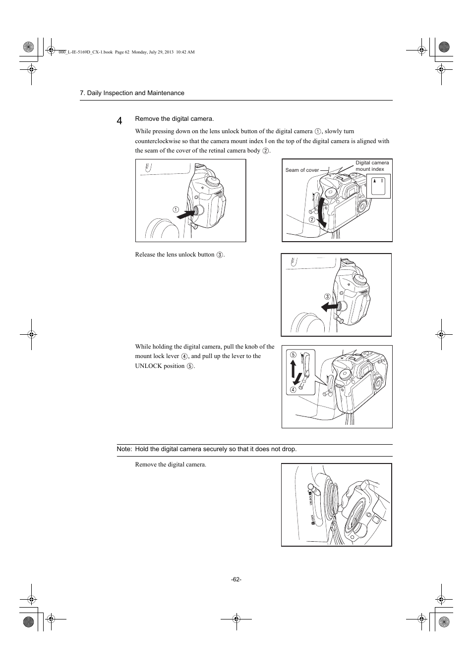 Canon CX-1 User Manual | Page 62 / 76