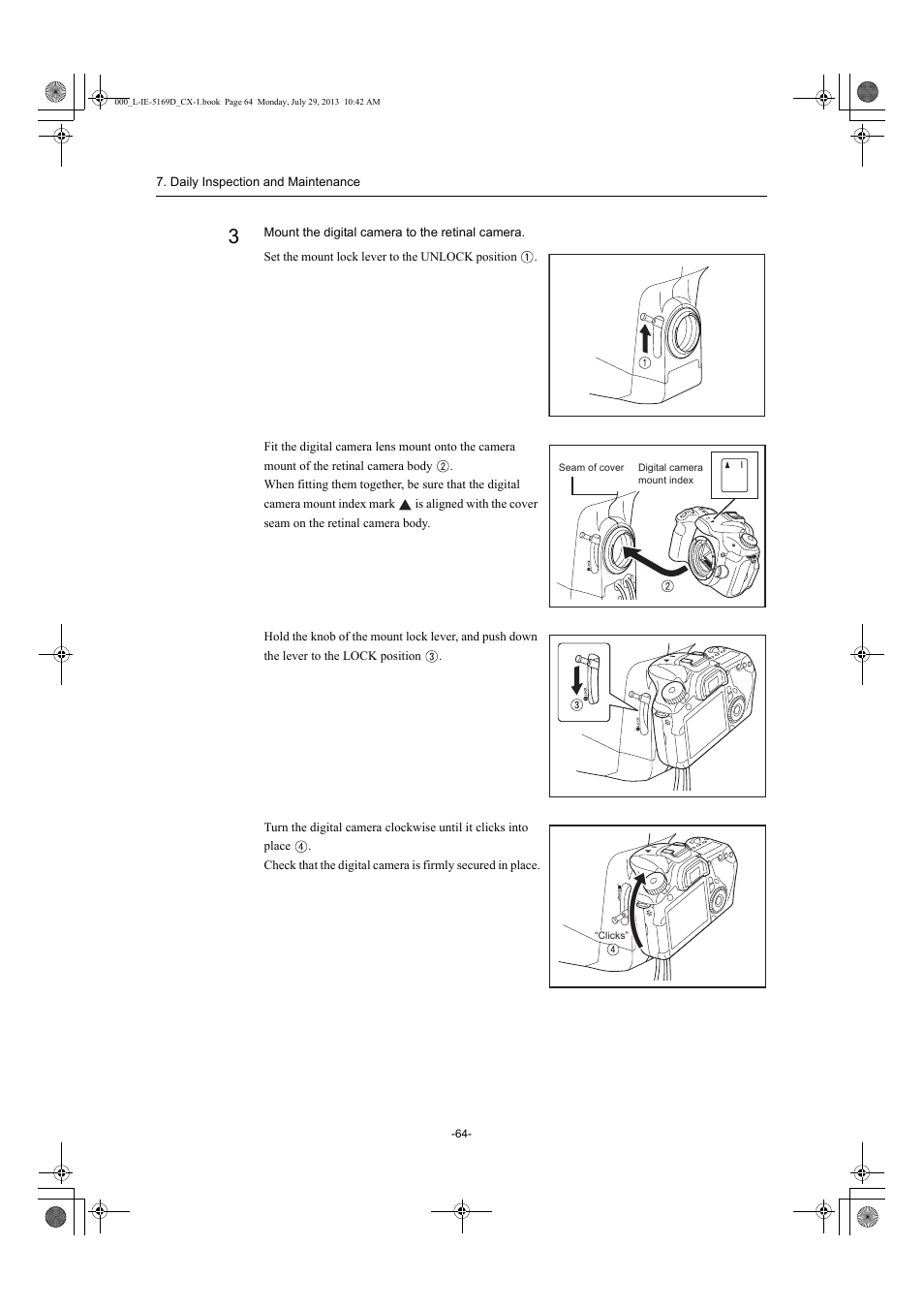 Canon CX-1 User Manual | Page 64 / 76