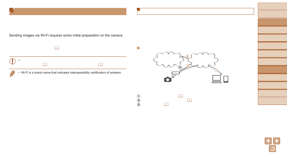 What you can do with wi-fi, Uploading images to web services | Canon PowerShot ELPH 340 HS User Manual | Page 84 / 163