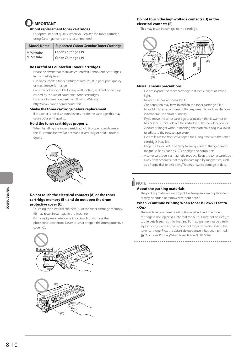 Canon imageCLASS MF5960dn User Manual | Page 134 / 176