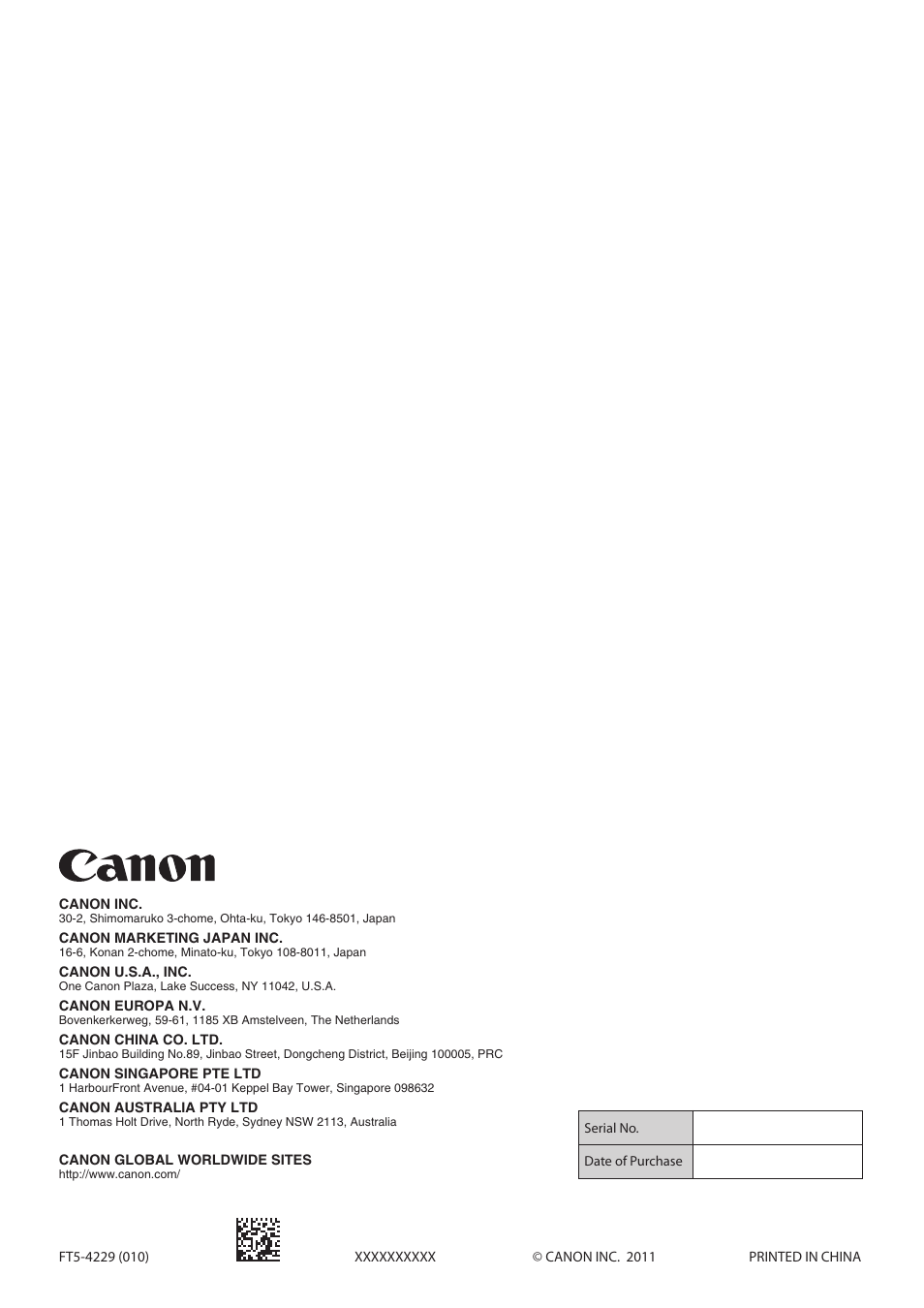 Canon imageCLASS MF5960dn User Manual | Page 176 / 176