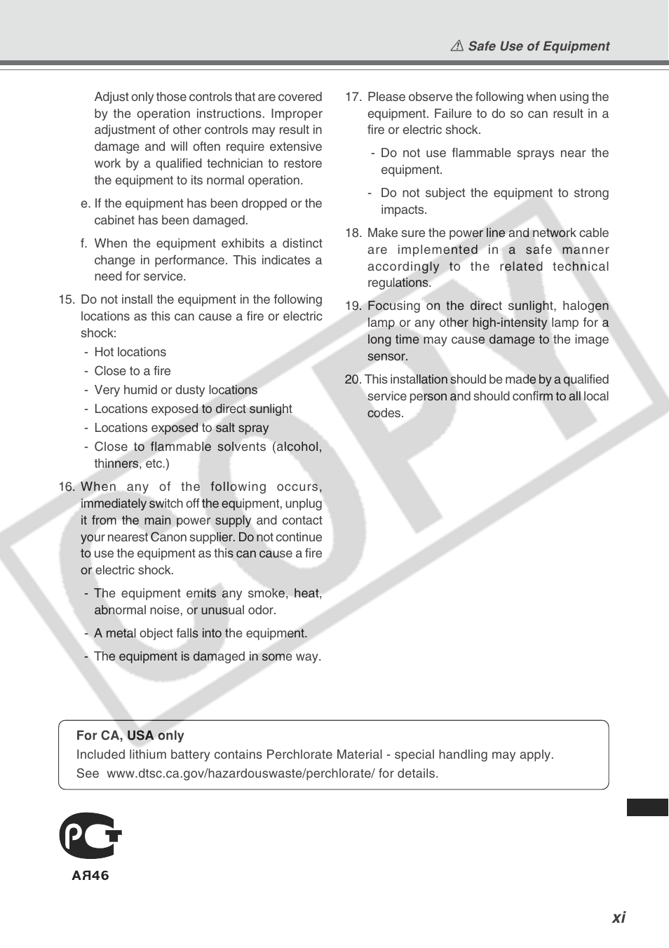 Canon VB-C300 User Manual | Page 11 / 54