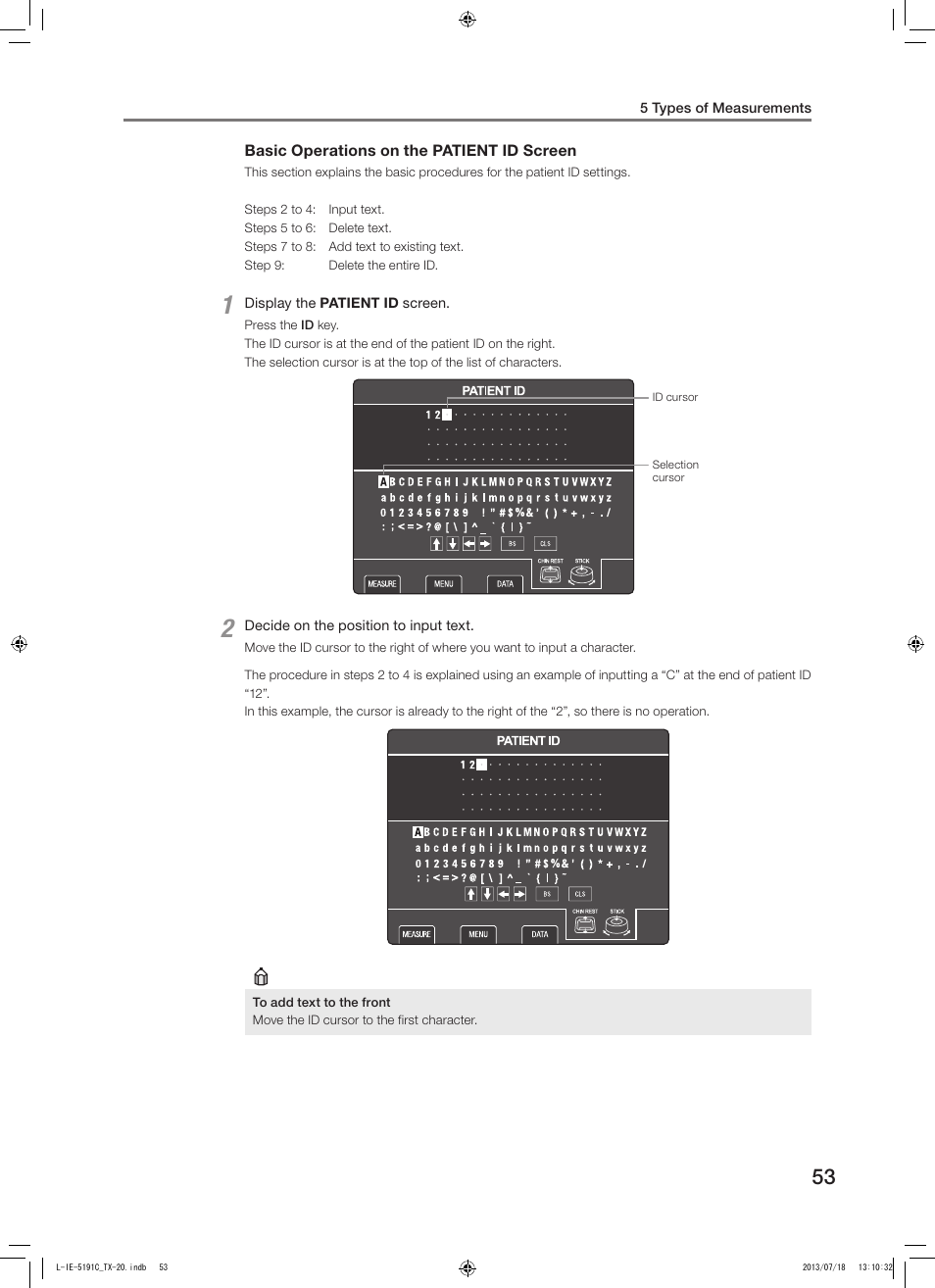 Canon TX-20 Full Auto Tonometer User Manual | Page 53 / 100