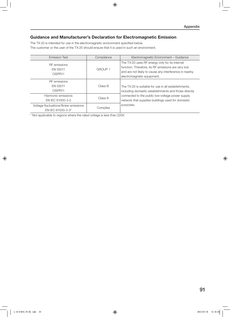 Canon TX-20 Full Auto Tonometer User Manual | Page 91 / 100