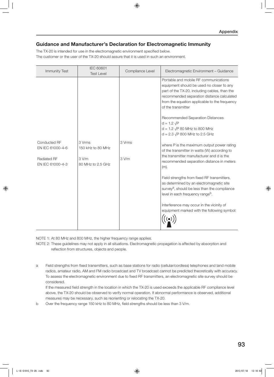Canon TX-20 Full Auto Tonometer User Manual | Page 93 / 100