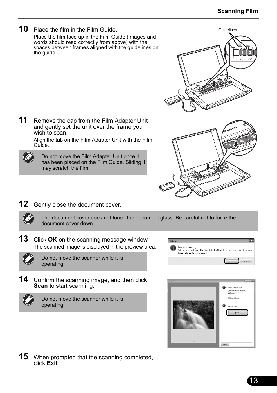 Canon CANOSCAN LIDE 700F User Manual | Page 15 / 19