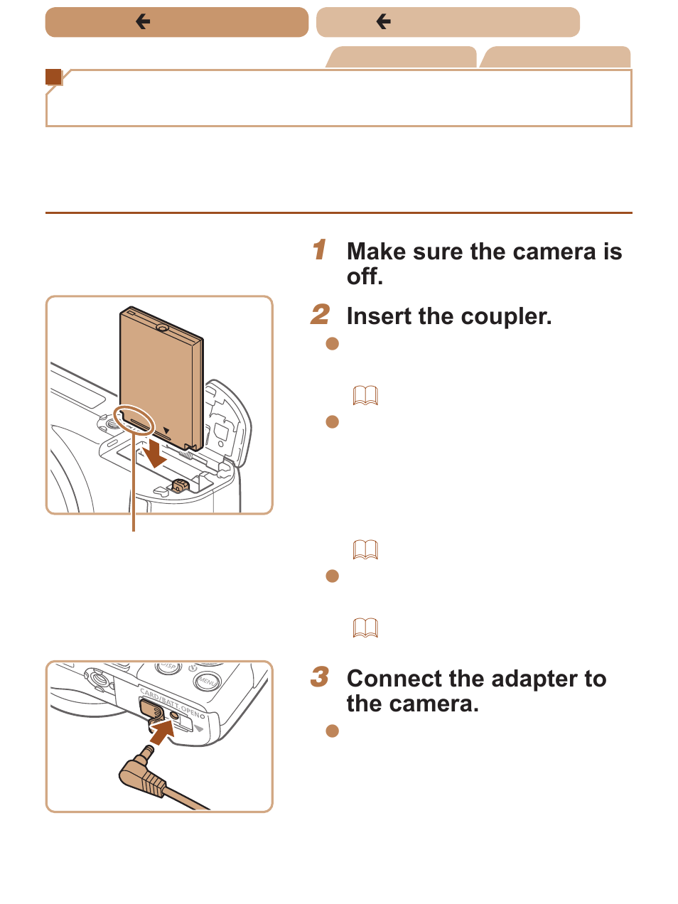 Powering the camera with household power | Canon PowerShot SX170 IS User Manual | Page 191 / 268