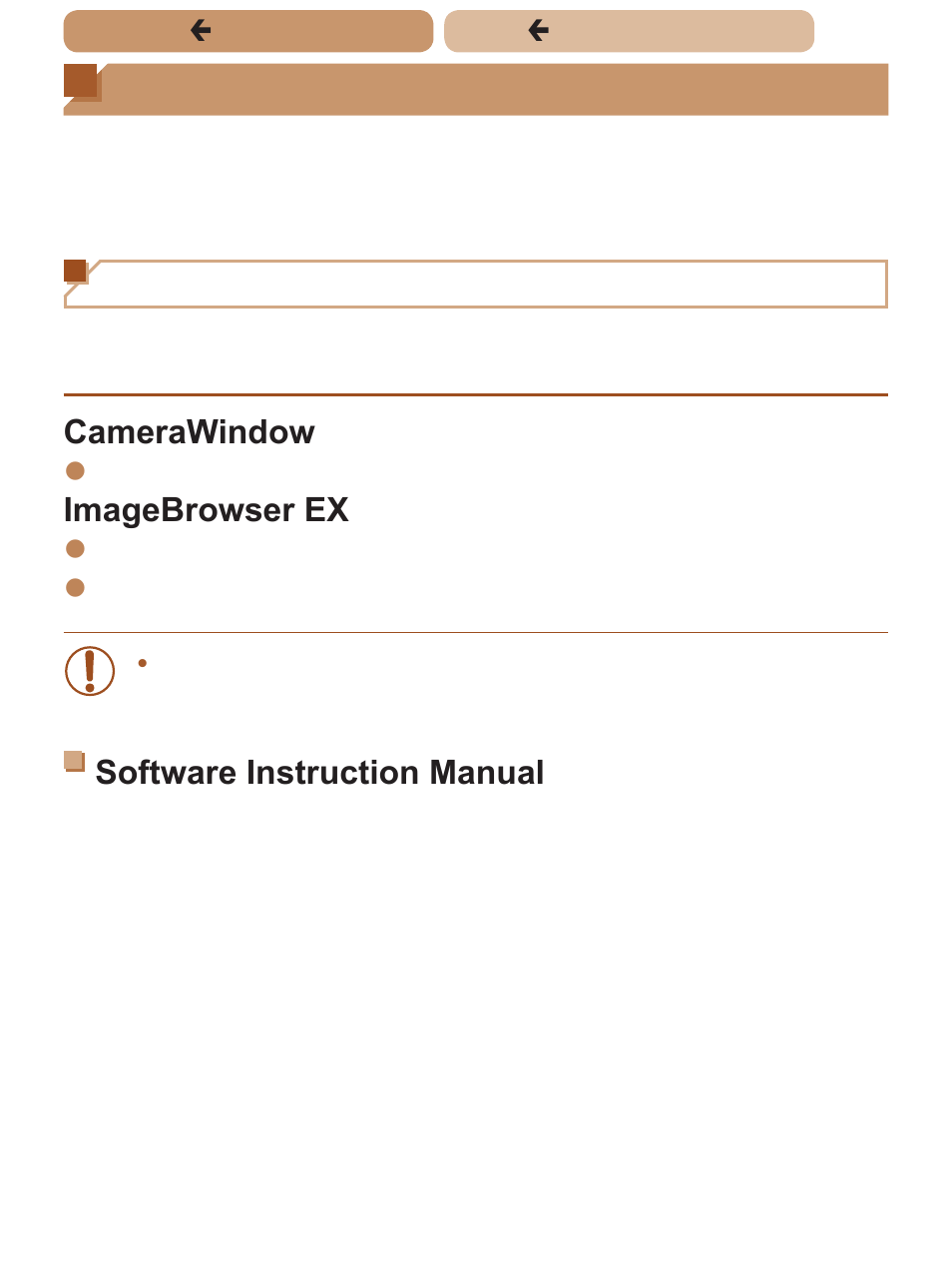 Using the software, For information on, Software | Canon PowerShot SX170 IS User Manual | Page 193 / 268